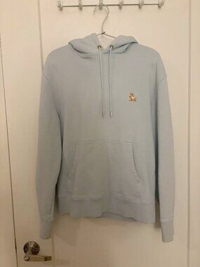 Maison Kitsune Sky Color Hoodie Size S